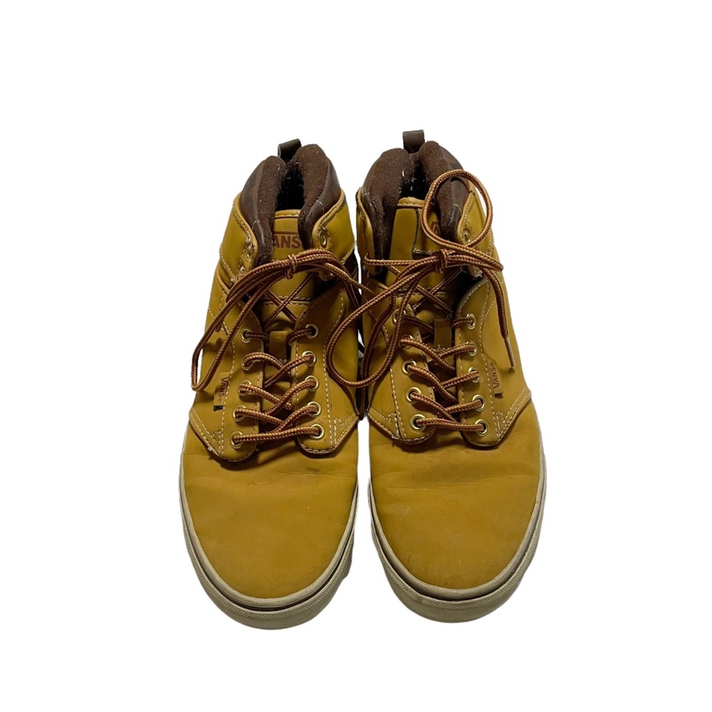 Vans Atwood Hi Brown Synthetic Lace Up Trainers Streetwear Shoes Mens Size 9 - Picture 2 of 10